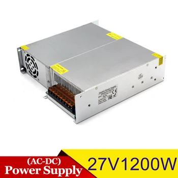 

1200W 44.4A 27V Switching Power Supply 220V 110V AC to DC27V Power Adapter for CNC CCTV Machinery