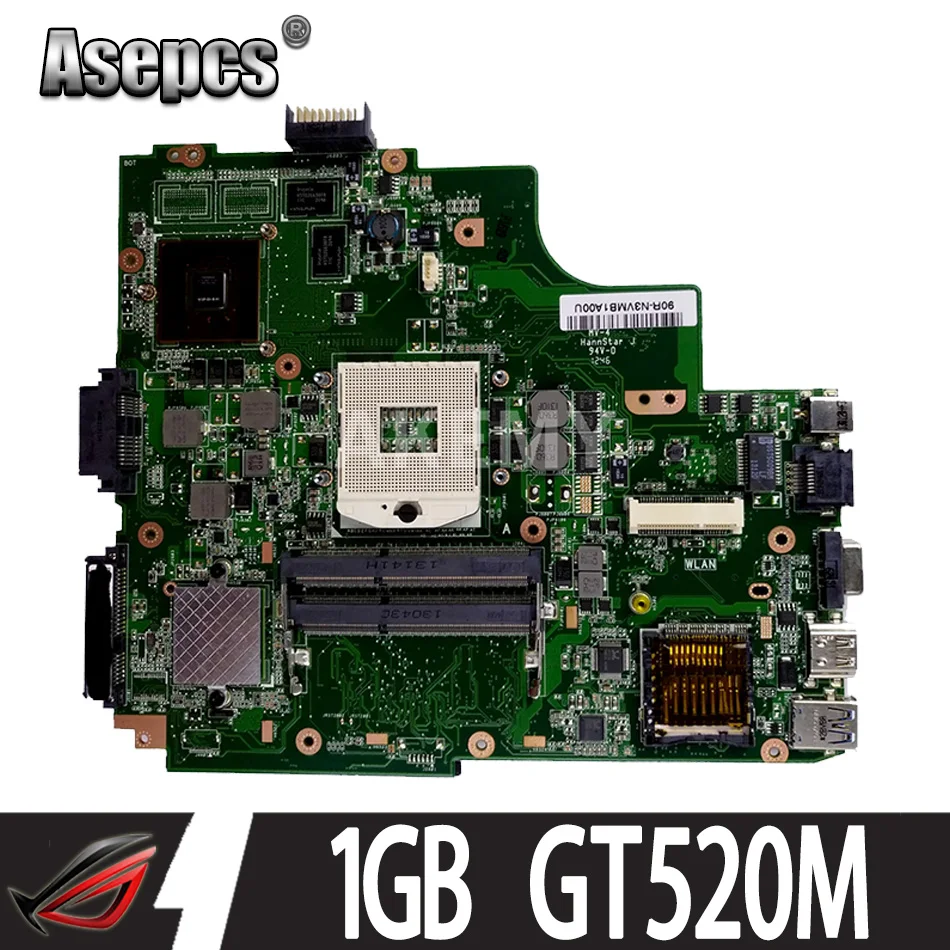 Asepcs  K43SJ laptop Motherboard For Asus X43S