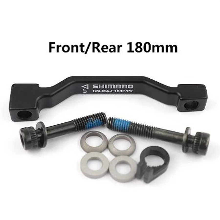 SHIMANO дисковый тормоз адаптер PM столб дисковый тормоз Кронштейн для 180 мм ротора RT86 RT81 RT56 shimano SM-MA-F180P/P2