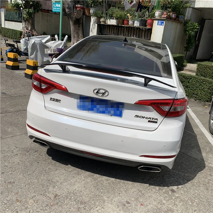 Спойлер для Sonata 2011- hyundai Sonata FC, спойлер, абс пластиковый материал, заднее крыло автомобиля, цветной задний спойлер