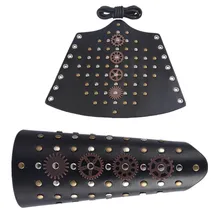 Из искусственной кожи защита рук средневековый перчатку рыцарь наручей гвардии браслет