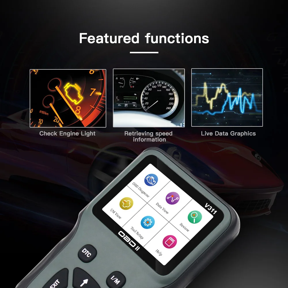 Vauxhall Astra Fault Code Reader OBD2 Car Diagnostic Scanner Reset Tool