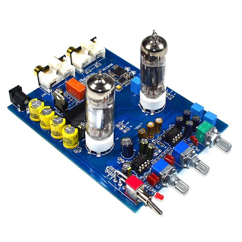 Усилитель Bluetooth Ламповый преусилитель Fever 6J5 Bile вакуумный ламповый JRC5532