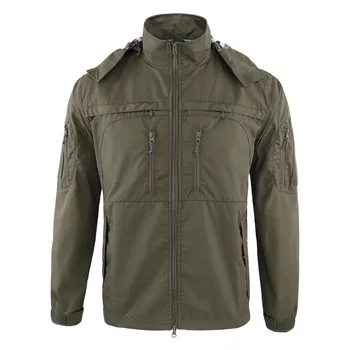 

Clear Stock Mitary Tactical Jacket Outdoor Sport Hiking Jacket Coats Men Spring Autumn Thin Windbreakers Army Hooded Jackets