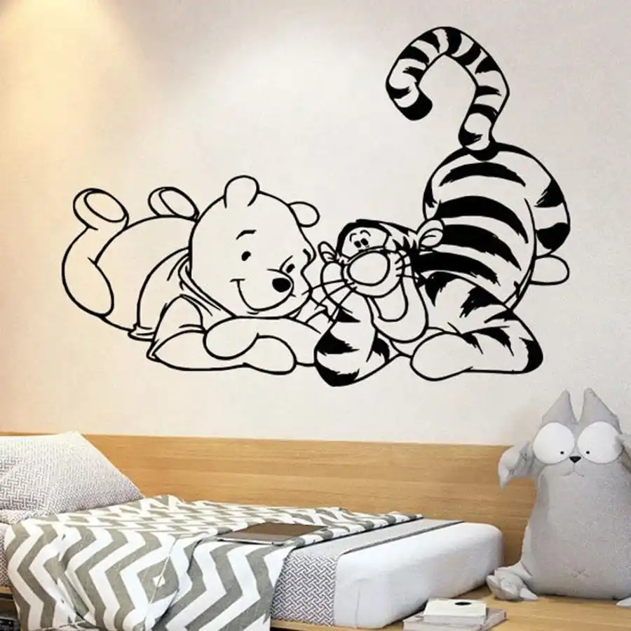 winnie the pooh tree wall decal