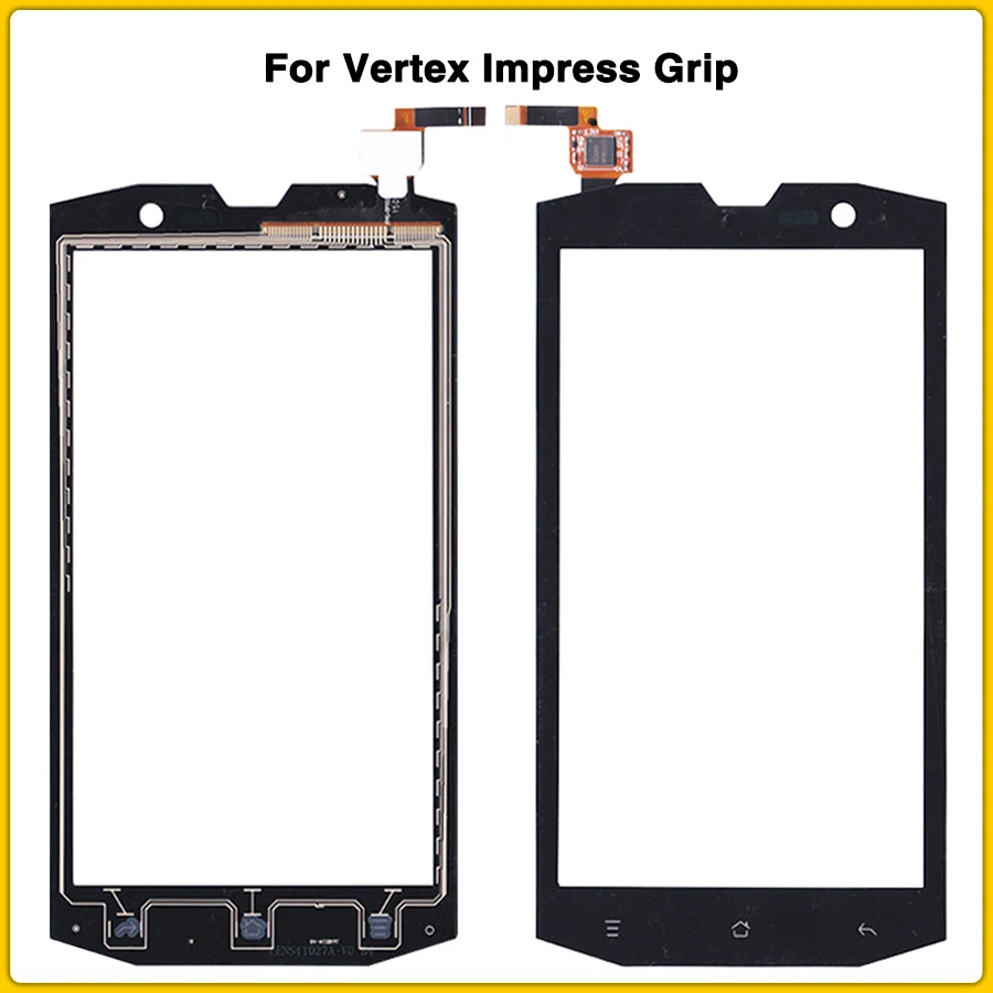 

New Grip TouchScreen For Vertex Impress Grip Touch Screen panel Digitizer Sensor front Glass lens