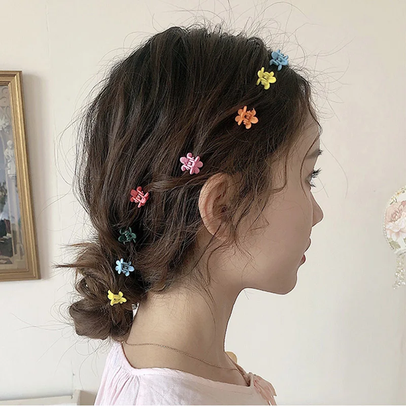 5/10/20 штук девочки милый маленький plum заколки для волос для детей Симпатичные шпильки шпилька повязка на голову дети мода Женские аксессуары для волос