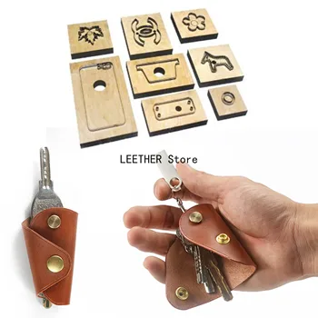 

New Japan Steel Blade Rule Die Cut Punch Key Sheath of a pen Cutting Mold Wood Dies for Leather Cutter for Leather Crafts