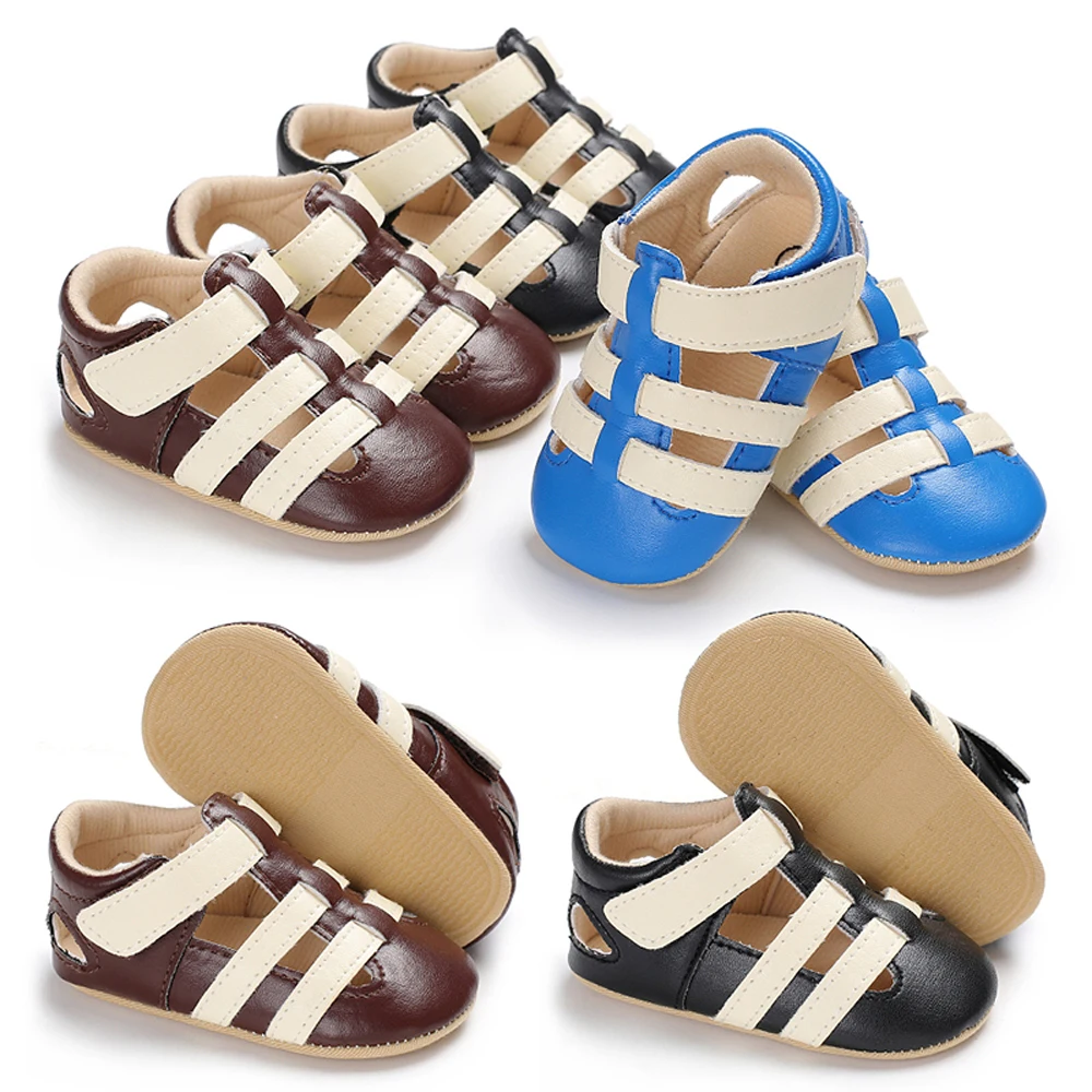 Pudcoco летняя обувь для новорожденных мальчиков и девочек мягкая подошва детская обувь тапки сандалии 0-18 месяцев