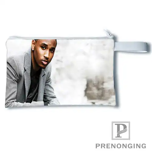 Пользовательский Trey-Songz кошелек с рисунком, кошелек на молнии, нулевой кошелек, телефонные сумки для ключей, модный небольшой женский кошелёк#19-01-22-5-236