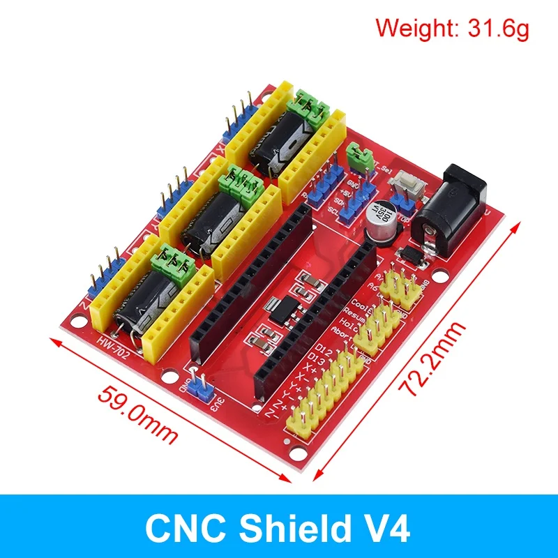 GREATZT NANO V3.0 Controller Terminal Adapter Erweiterungsplatine Prototype Shield und UNO Mehrzweck-Erweiterungsplatine – Detail 14