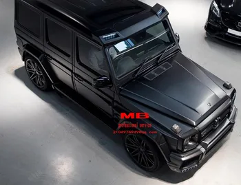 

w463 g wagon g350 g500 g550 g63 4x4 G-class matt black side step pedal running boards