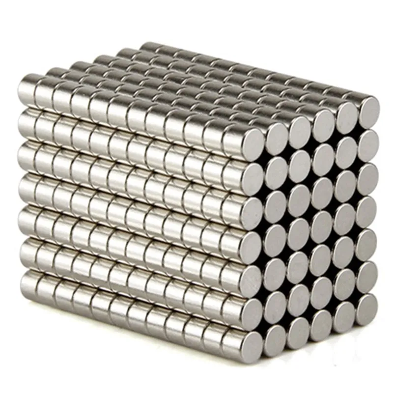 

500Pcs 4x3 mm Neodymium Magnet 4mm x 3mm N35 NdFeB Permanent Small Round Super Powerful Strong Magnetic Magnets Disc