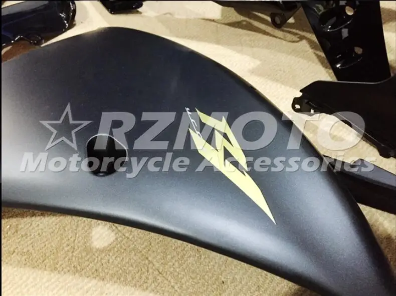 ABS форма мотоцикла Обтекатели подходят для Yamaha YZF-1000-R1 2009 2010 2011 09 10 11 обтекатель кузова набор пользовательский матовый черный