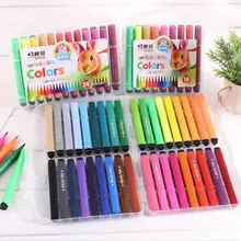 48 шт цветные маркерные ручки для рисования акварельные художественные ручки с двумя кончиками, школьные товары для рукоделия 04371
