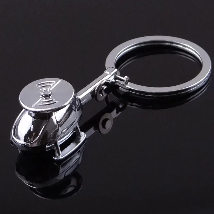 Напрямую от производителя модели металлический стерео вертолет брелок в виде самолетика авиационная компания рекламные подарки