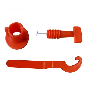 

50pcs/set Level Wedges Tile Spacers for Flooring Wall Tile Leveling System Leveler Locator Spacers Plier Balance Tiles Alignment