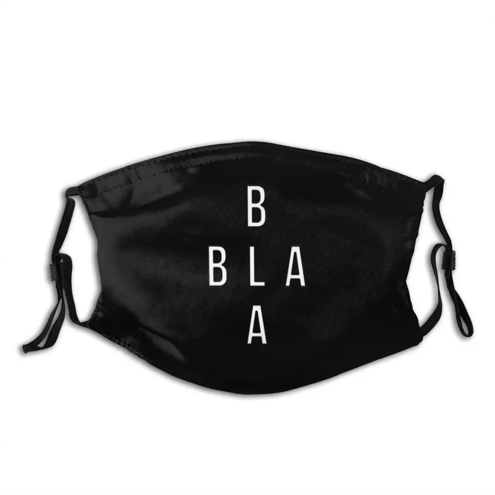

Bla Bla Cross Fashion Masks Bla Bla Bla Blah Blah Blah Minimalist Comics Comics Art Text Art Text Typo Typography