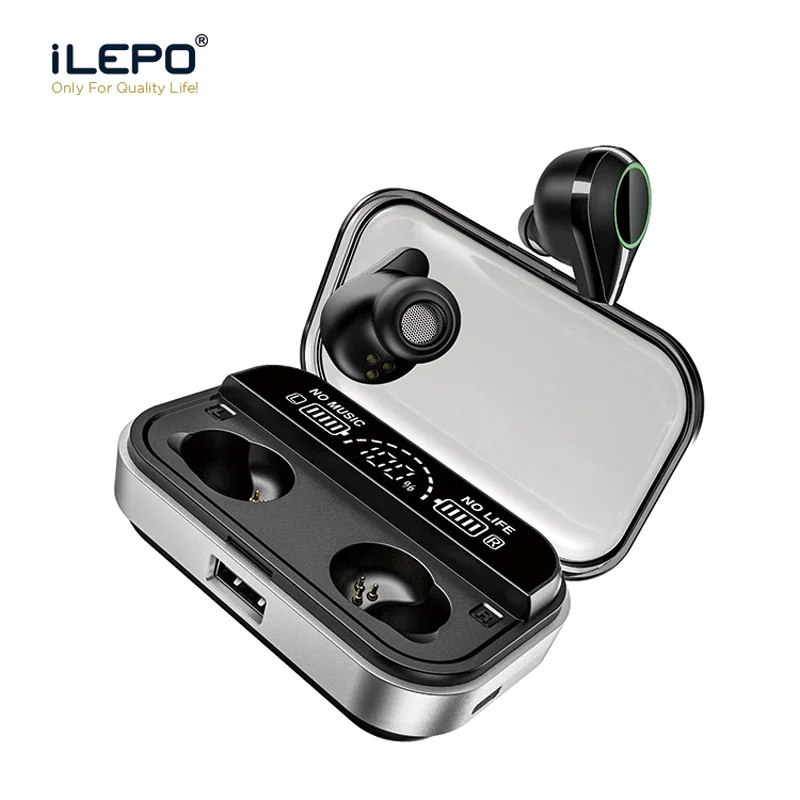ILEPO T10 сенсорные Bluetooth наушники, HD стерео беспроводные наушники, шумоподавление игровая гарнитура