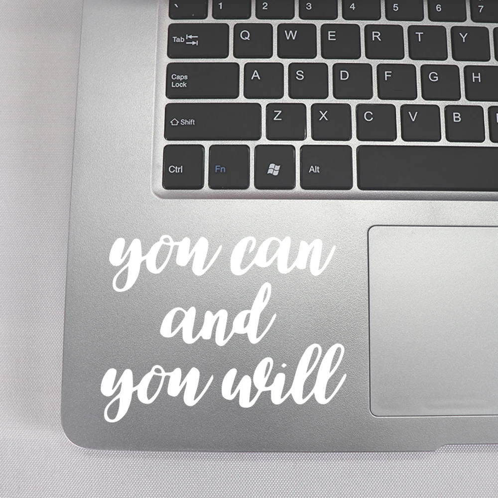 Наклейка для ноутбука интересна, вы можете и вы будете для Macbook sticker Pro Air retina 11 12 13 15 дюймов Hp украшение для кожи ноутбука