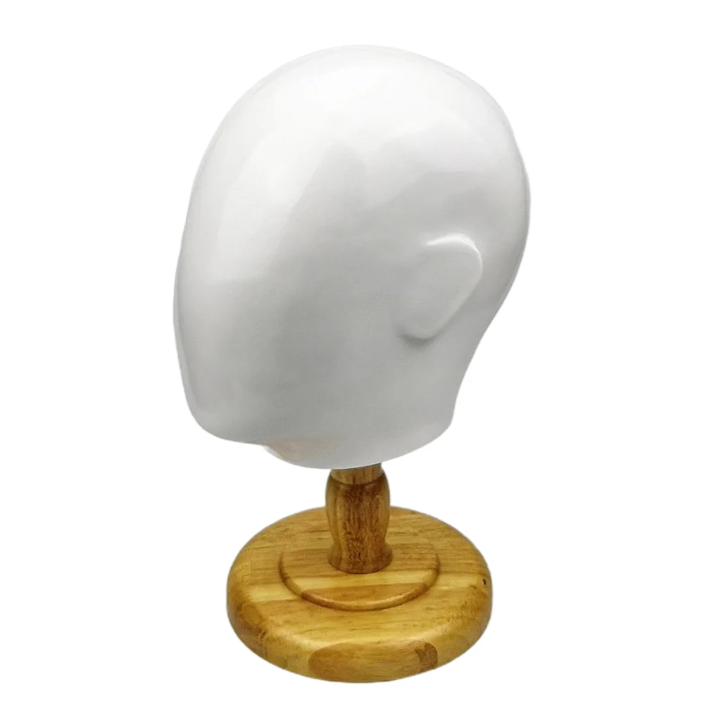 Male Mannequin Resin Manikin Head Model Wigs Glasses Hats Jewelry Display Stand