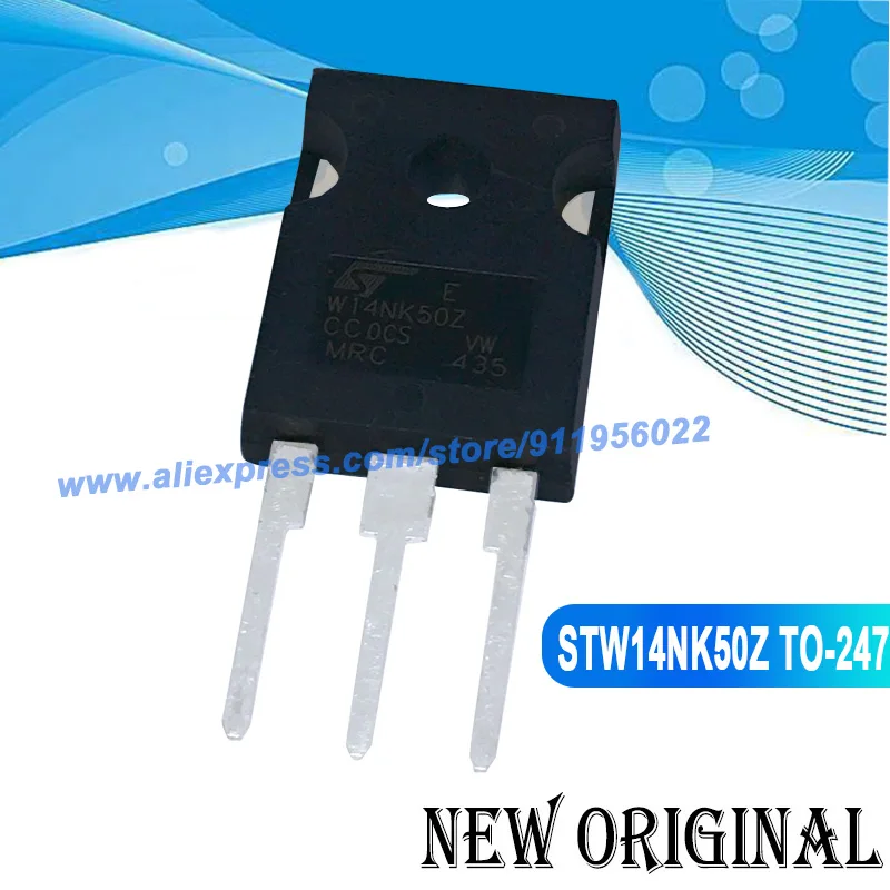 

(5 шт.) W14NK50Z STW14NK50Z TO-247 500V 14A / STW26NM50 W26NM50 STW23NM50N W23NM50N STW23N85K5 23N85K5 TO-247