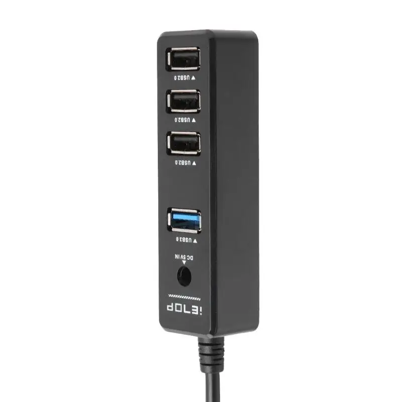 USB3.0 к USB3.0 и USB2.0 4 порта концентратор адаптер с DC порт питания для ПК Sup порты до 2 ТБ механические жесткие диски