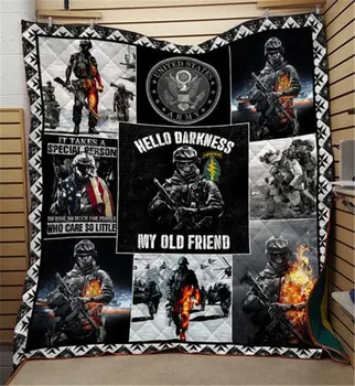 

SOFTBATFY Soldier All Season Quilt Bed Soft Warm Quilt Dropshipping