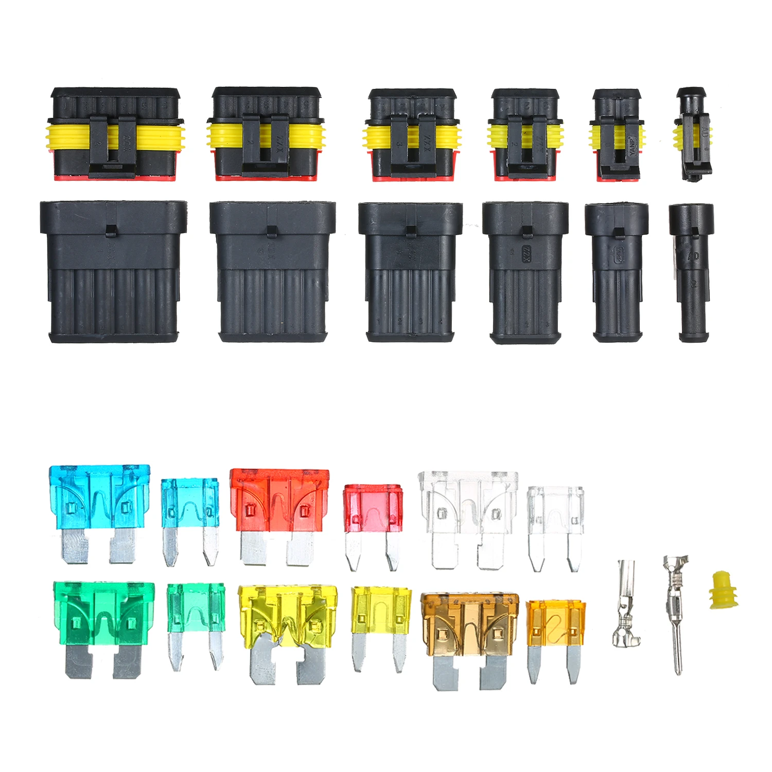 NEW Waterproof Solder Wire Connectors Electrical Free Shipping 50PCS 50/% OFF