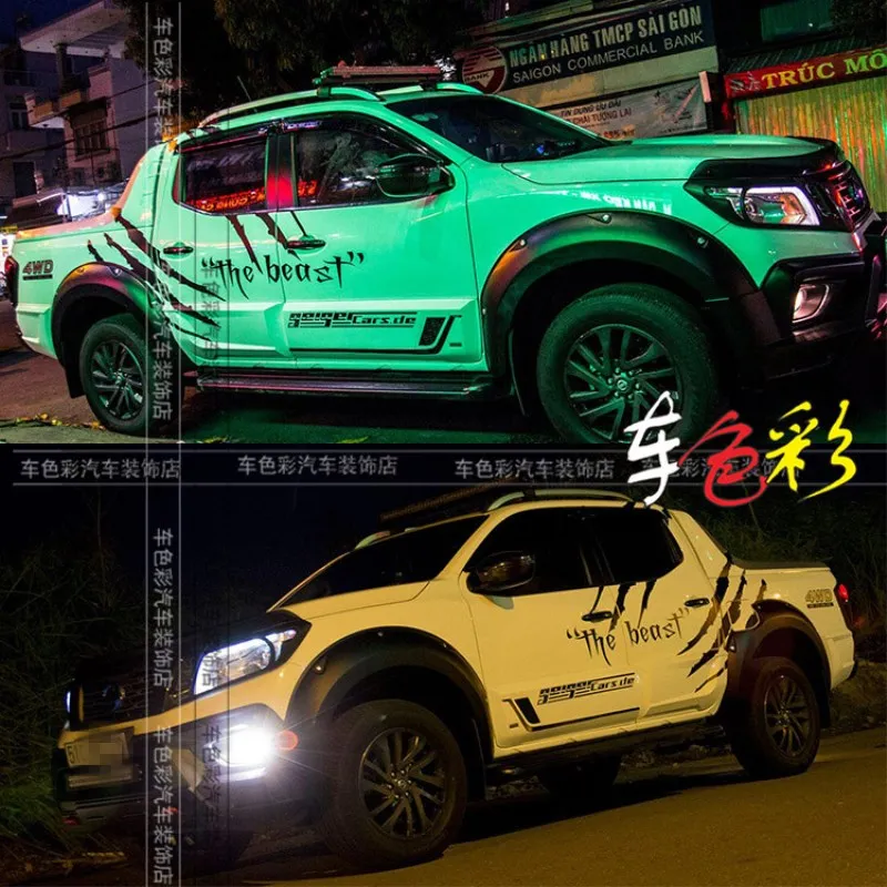 

Pickup truck stickers FOR Nissan NAVARA body exterior personality off-road sports decorative decals