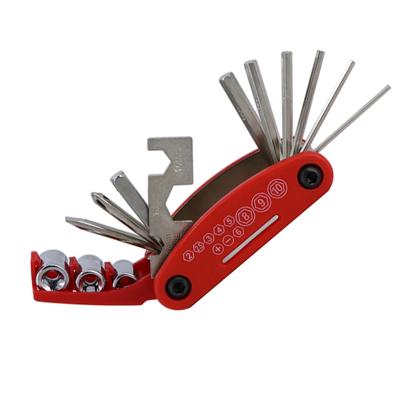

MOVIGOR Bicycle Tools 16 in 1 Repair Tool Kit Hex Wrench Bike Screwdriver Nut Socket Tool set MTB Road Bike Multifunction Tools