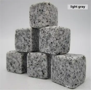 

Natural Whiskey Stones 9pcs/set Whisky Stones Cooler Whisky Rock Soapstone Ice Cube With Velvet Storage Pouch