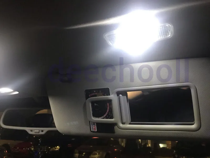 16 X фонарь для номерного знака и внутренняя карта купольсветильник audi Audi A5 S5 RS5 B8