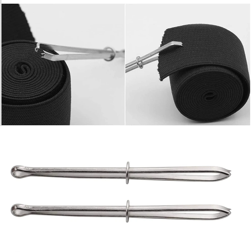 2pcs High-Quality Elastic Band Threader Clips – DIY Sewing Tools 4