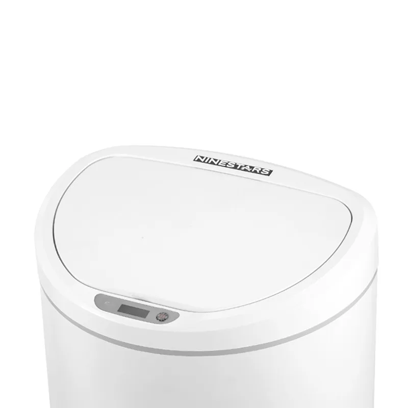 10L Original Xiaomi Mijia Smart Trash Can Motion Sensor Auto Sealing LED Induction Cover Trash white Mi Home Ashcan Bins