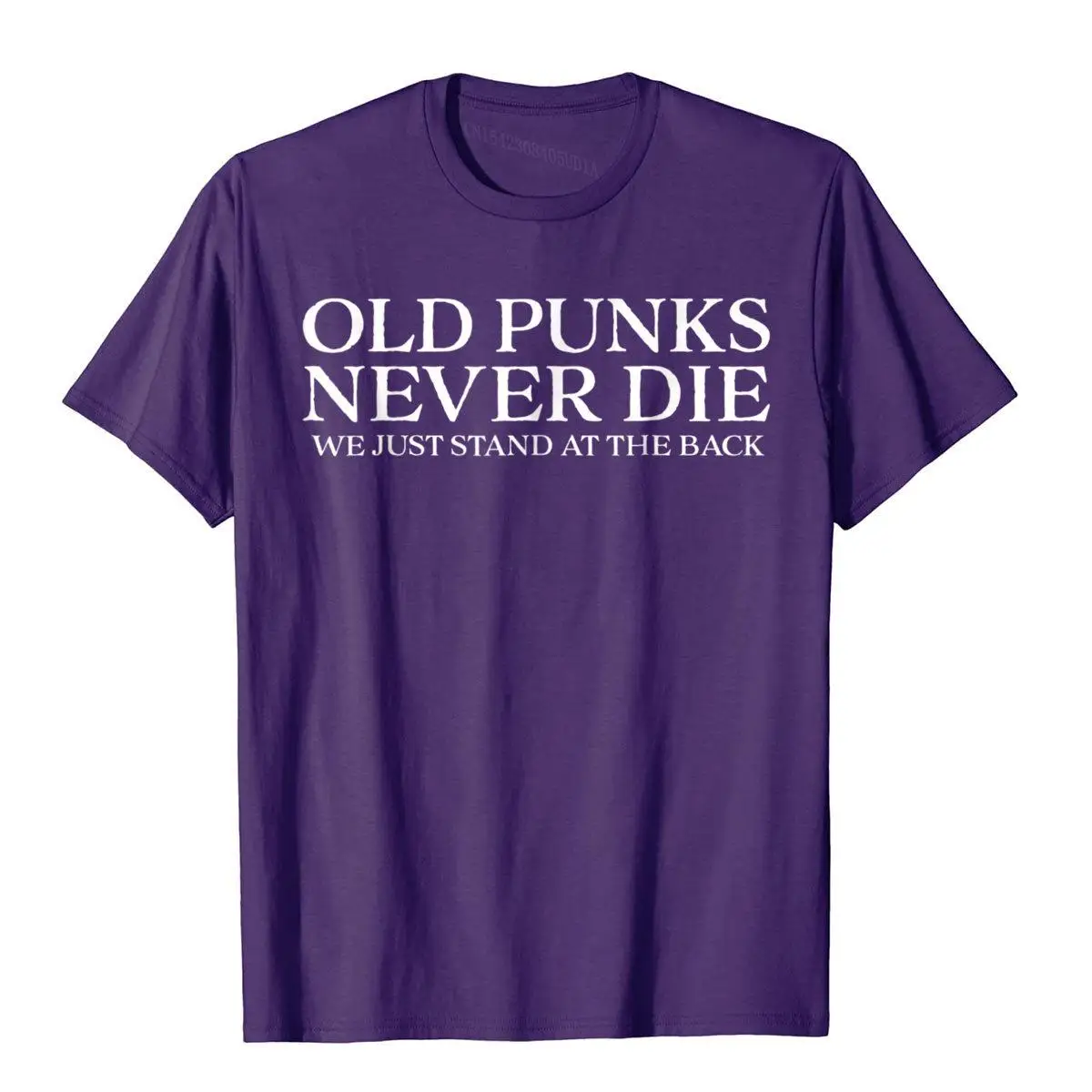 Old Punks Never Die t-shirt Funny Punk Rock t-shirt__97A1421purple