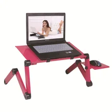 Складной столик для ноутбука из алюминиевого сплава на кровати, подставка для ноутбука, настольный вертикальный стол, подставка для планшета на кровати