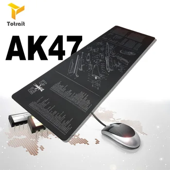 

Totrait AK47 Large Gun Cleaning Mat for AK47 Rifle Pistol Gunsmith Armorers disassembly Repair Build Tool Kits Bench Pads