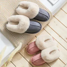 Winter Warm indoor slipper woman shoes new arrival large size home slipper shoes woman fashion Non-Slip house slipper woman Drop