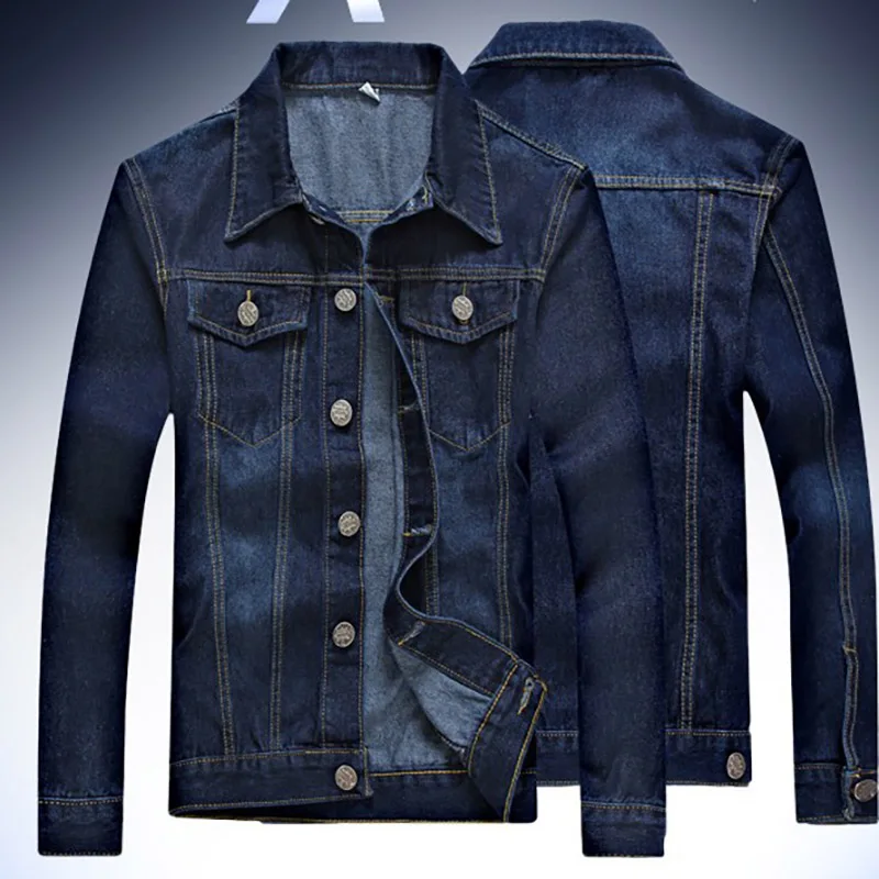 

Denim Jackets Mens Cotton Plus Size Fashion Moto Biker Mens Denim Outerwear Coats Jean Jacket Men Denim Jackets Streetwear Y
