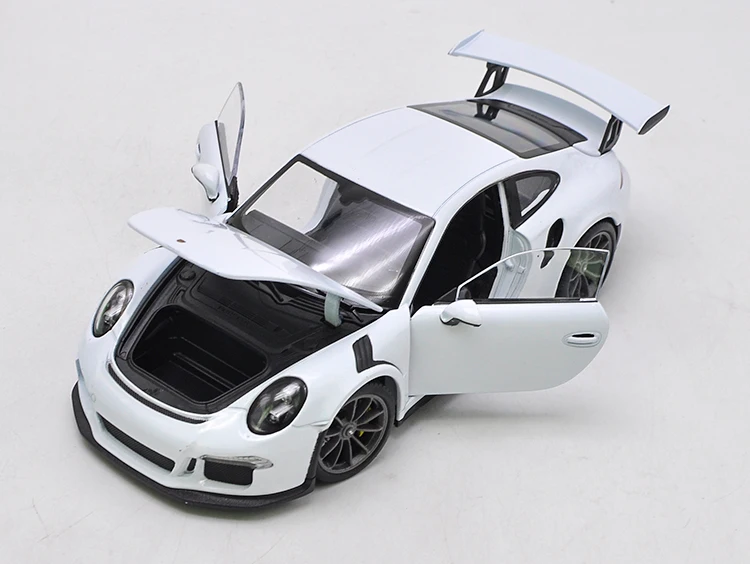  Welly 1/24 1:24 2016 Porsche 911 GT3 RS Sport Racing Car Vehicle Diecast Display Model Birthday Chi