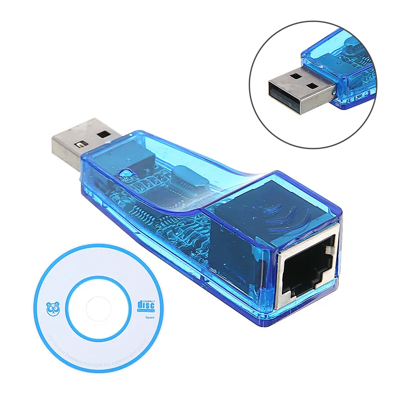 

Onsale 1pc External USB RJ-45 Card Adapter High Speed 10/100 Mbps Ethernet RJ45 Network Lan Card Adapter for Laptop PC L6 Mayitr
