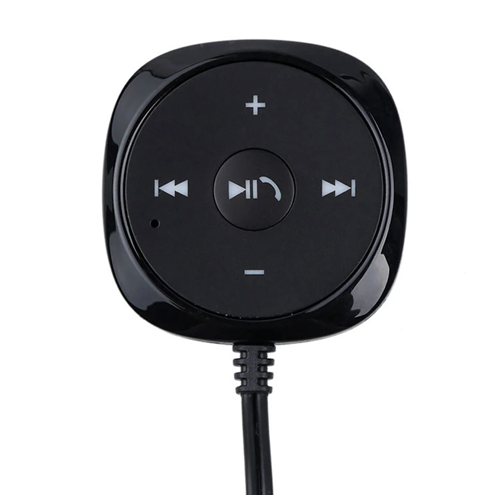 Автомобильный комплект громкой связи с Bluetooth, mp3-плеер 3,5 мм, AUX аудио музыкальный ресивер, адаптер для MP3-плеера с магнитной основой