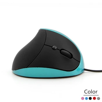 

Vertical Computer Mouse With USB Cable Optical Upright Ergonomic Wired Gaming Mice 1600 DPI Office Gamer Mause For PC Laptop Mac