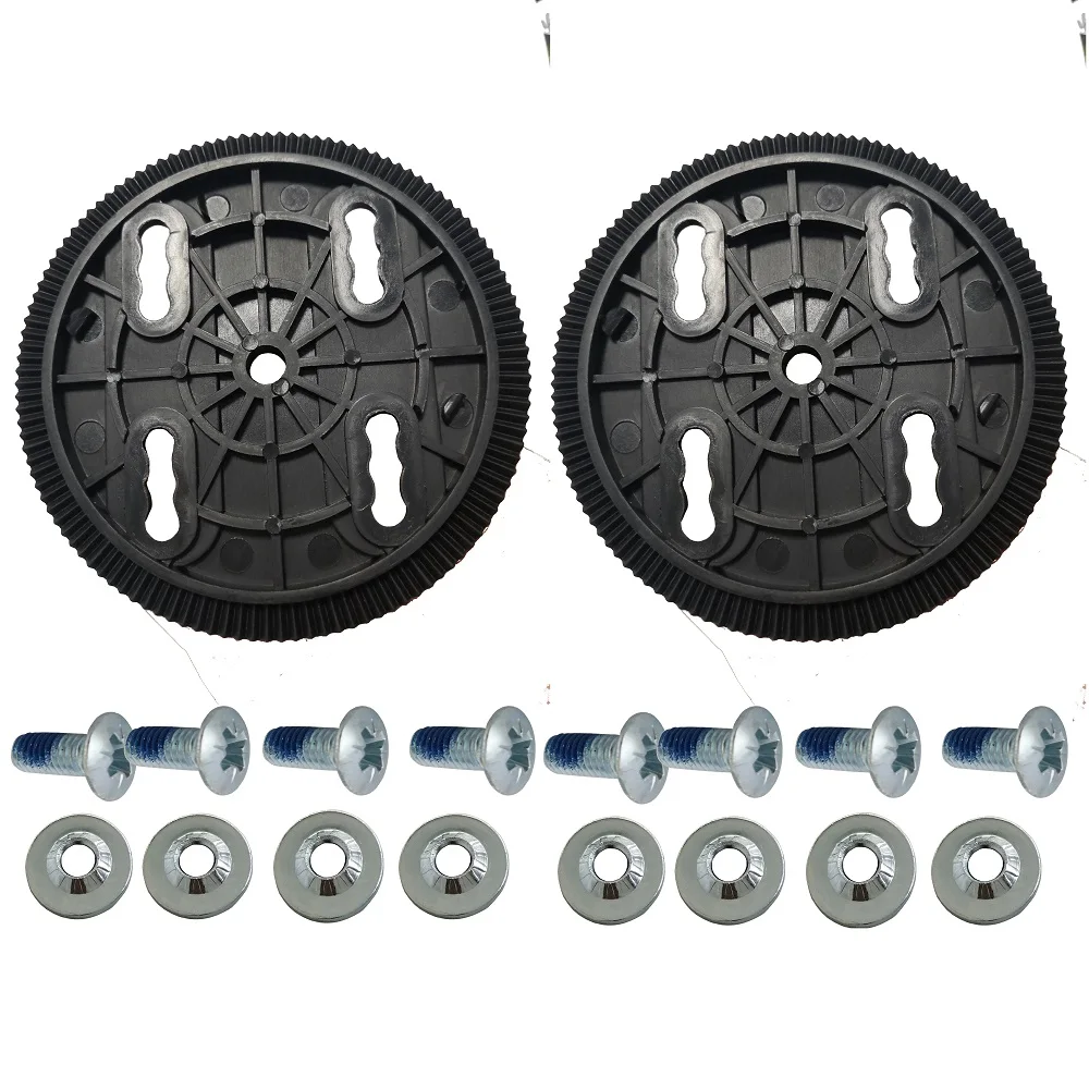 Diameter 99mm/84.5mm Snowboard Binding Mounting Plate Disc 4 Hole Pattern 4 x 4  Spare Parts Strap-In Technine with Screw Fixing 2