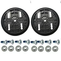 Diameter 99mm/84.5mm Snowboard Binding Mounting Plate Disc 4 Hole Pattern 4 x 4  Spare Parts Strap-In Technine with Screw Fixing 2