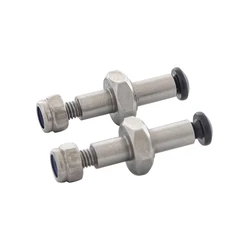Essieu avant en acier inoxydable 1/18, pièces de mise à niveau pour voiture LOSI 2.0 mini t pièces/ensemble RC 