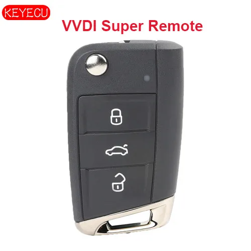 

Xhorse (Supermodel Remote) VW Type 3 Button for VVDI Remote Key Tool VVDI Mini Key Tool, VVDI2 Supermodel Machine
