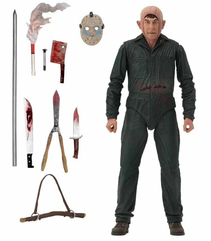 NECA Roy Burns Friday the 13th Part 5 Movie Ultimate 7" Action Figure NIB Christmas Gift