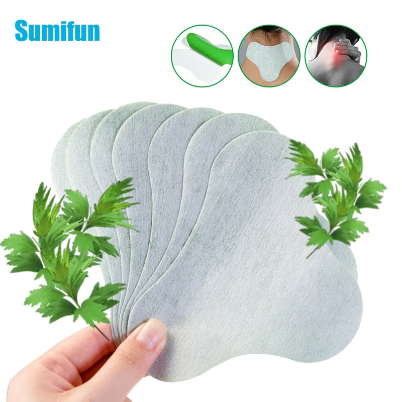 Sumifun 12Pcs Cervical Vertebra Pain Relief Patch Chinese Medical Plaster Joint Body Wormwood Arthritis Pain Removal Killer